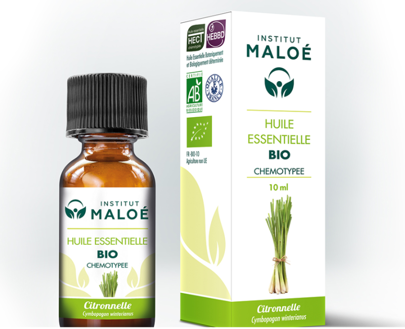 Huile essentielle Citronnelle de Java bio Huile essentielle Citronnelle de Java bio
