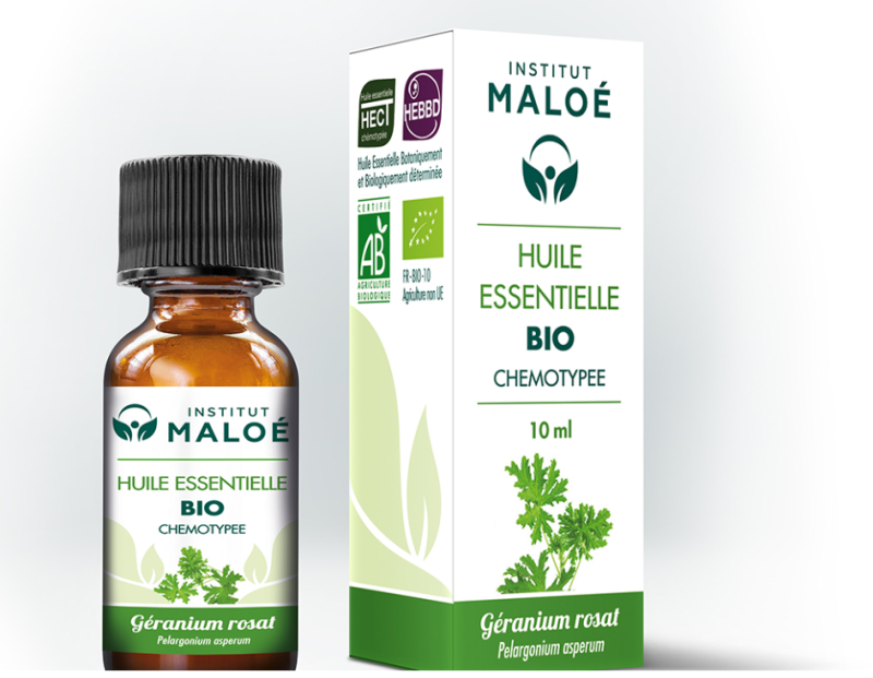Huile essentielle Géranium rosat bio
