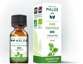 Huile essentielle Géranium rosat bio